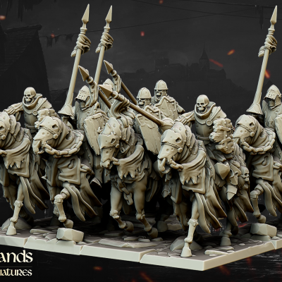 Caballeros oscuros no muertos (Undead Dark Knights)