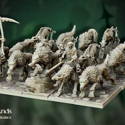 Lobos huargos (Direwolves)