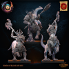 Minis&Deco 3D Prints - Feldraks with axe and shield or halbeard (Feldraks con hacha y escudo o alabarda) - 19