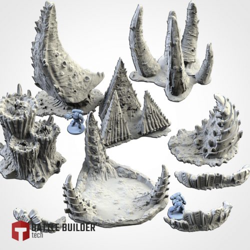 22_03_ALIEN_01 Terreno alienígena (Alien terrain)