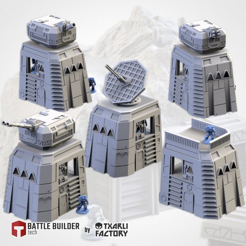 23_06_TURRETS_01 Torretas modulares (Modular turrets)