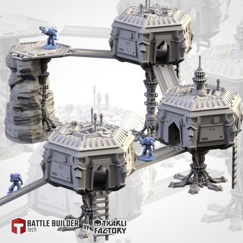 24_02_SCIFI_CITY_01 Ciudad Sci-Fi (Sci-Fi city)
