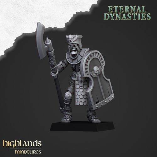 Guardia ancestral con alabardas (Ancient Guard with halberds)