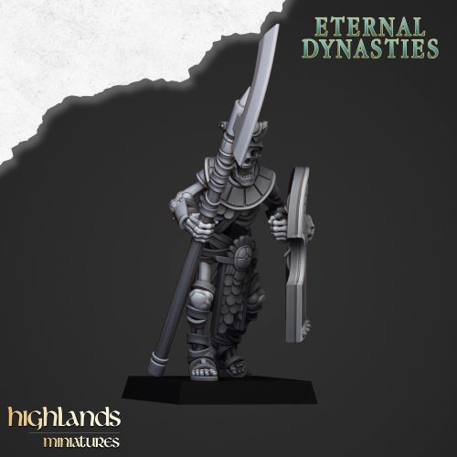 Guardia ancestral con alabardas (Ancient Guard with halberds)