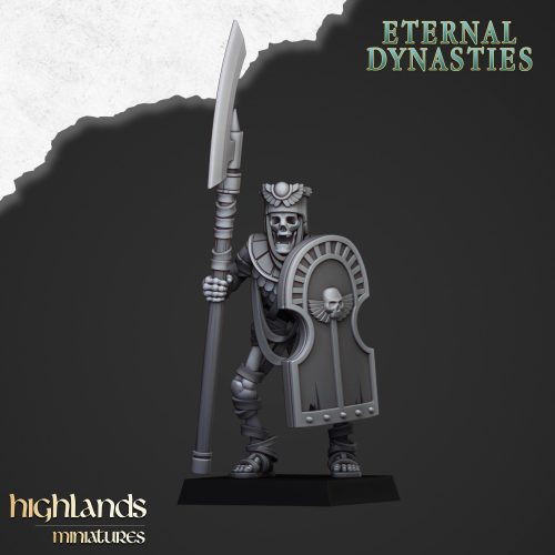 Guardia ancestral con alabardas (Ancient Guard with halberds)