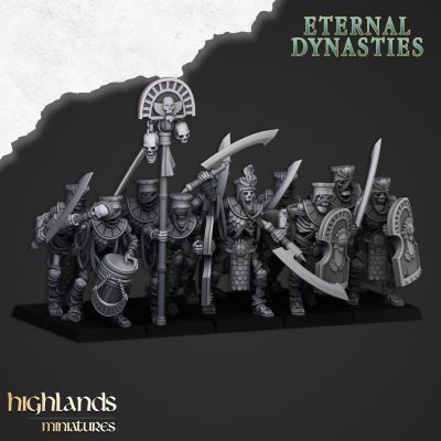 Guardia ancestral con espadas (Ancient Guard with swords)