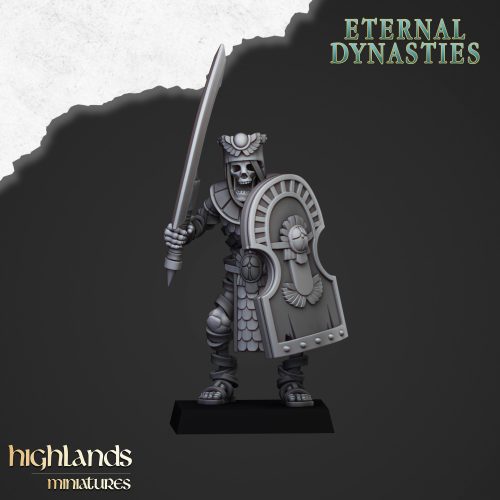 Guardia ancestral con espadas (Ancient Guard with swords)