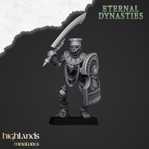 Guardia ancestral con espadas (Ancient Guard with swords)