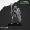 Esqueletos ancestrales con lanzas y armas a una mano (Ancient Skeletons with spears and hand weapons)