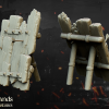 Set de piezas de arquería (Archery props set)