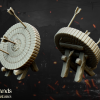 Set de piezas de arquería (Archery props set)