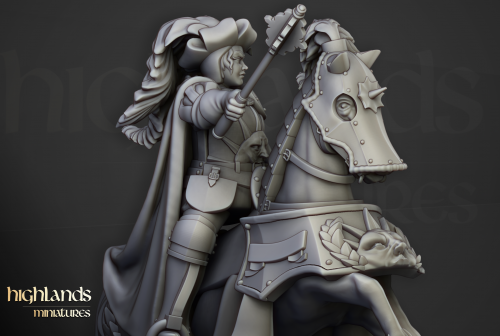 Minis&Deco 3D Prints - Baronesa de Lunneburg (Baroness of Lunneburg) - BARONESS OF LUNNENBURG 5