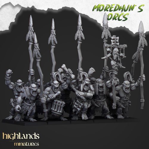 CAVE_ORCS_SPEARS Orcos de las cuevas (Cave Orcs)