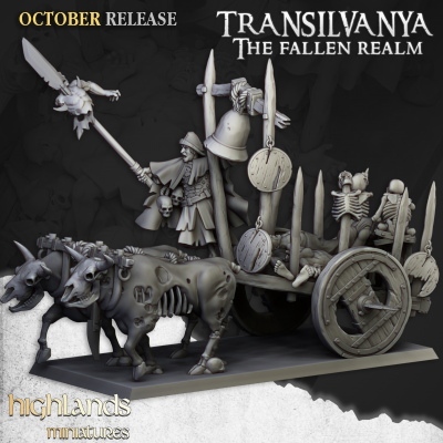 Minis&Deco 3D Prints - Carro de cadáveres (Corpse cart) - CORPSE CART 5