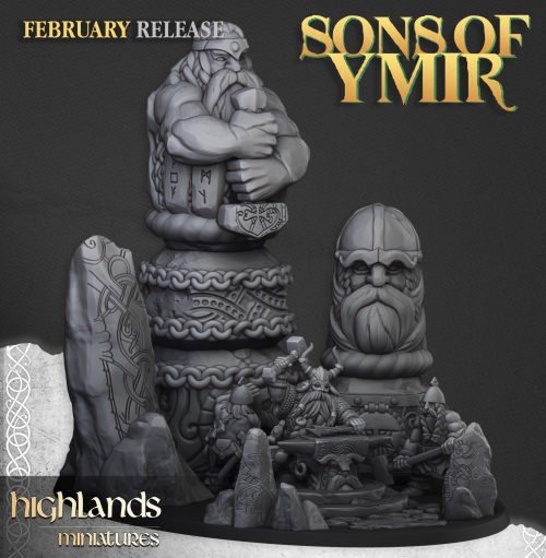 Forja antigua y gran maestro rúnico enano (Ancient Dwarf Forge and Great Dwarf Runemaster)