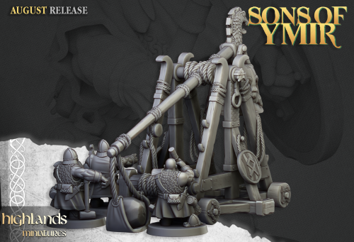 Maquinas de asedio enanas (Dwarf Old Siege Engines): Catapulta/Lanzavirotes