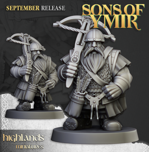 Ballesteros enanos (Dwarf Crossbowmen Unit)