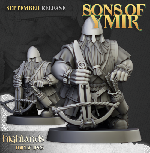 Ballesteros enanos (Dwarf Crossbowmen Unit)