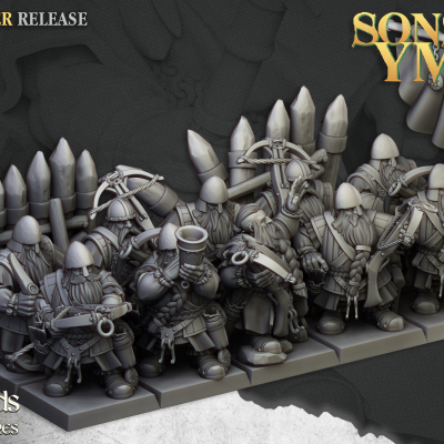 Ballesteros enanos (Dwarf Crossbowmen Unit)