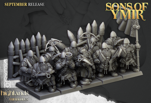 Ballesteros enanos (Dwarf Crossbowmen Unit)