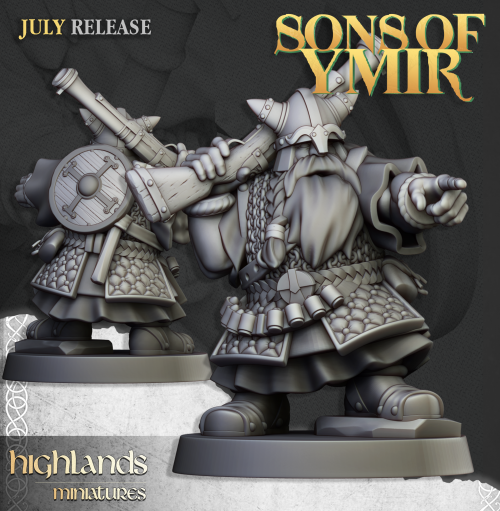 Tiradores enanos (Dwarfs Marksmen Unit)