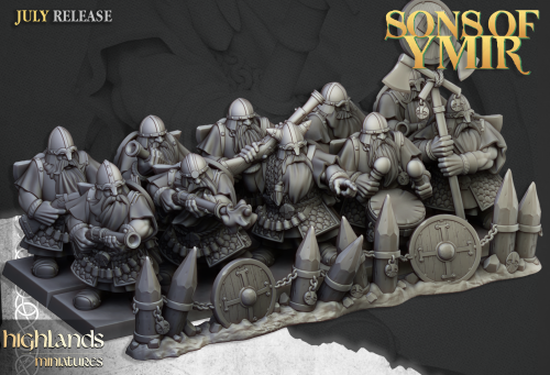 Tiradores enanos (Dwarfs Marksmen Unit)