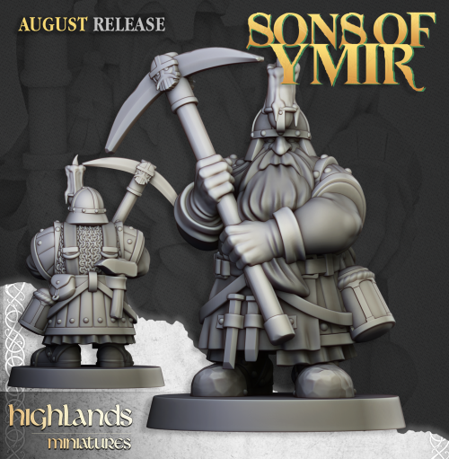 Mineros enanos (Dwarfs Miners Unit)