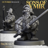 Piqueros enanos (Dwarf Pikemen Unit)