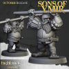 Piqueros enanos (Dwarf Pikemen Unit)