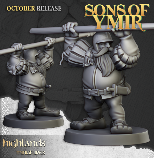 DWARF_PIKEMEN_5 Piqueros enanos (Dwarf Pikemen Unit)