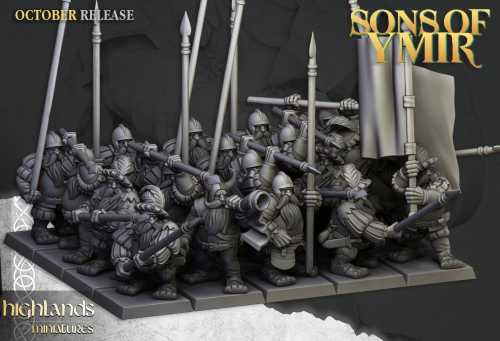 DWARF_PIKEMEN_UNIT_2 Piqueros enanos (Dwarf Pikemen Unit)