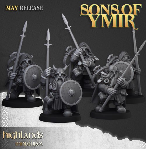 DWARF_RANGERS_SPEARMEN Montaraces enanos (Dwarf Rangers)