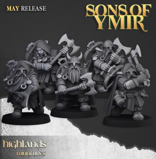 DWARF_RANGERS_TWO_HANDED_AXES Montaraces enanos (Dwarf Rangers)