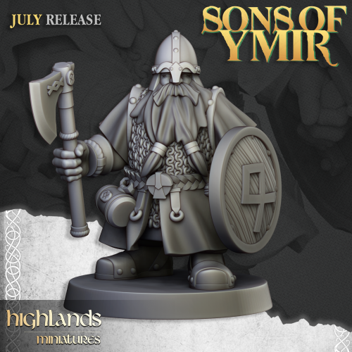 DWARF_WARRIOR_2 Guerreros enanos (Dwarfs Warriors Unit)