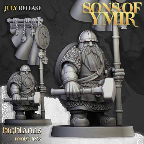 Guerrerros enanos a dos manos (Dwarfs Warriors Two Handed Unit)