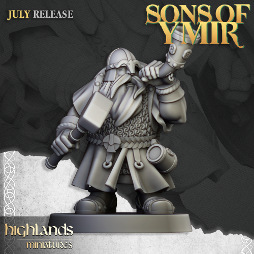 Guerrerros enanos a dos manos (Dwarfs Warriors Two Handed Unit)