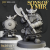Guerrerros enanos a dos manos (Dwarfs Warriors Two Handed Unit)