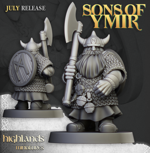 Guerrerros enanos a dos manos (Dwarfs Warriors Two Handed Unit)
