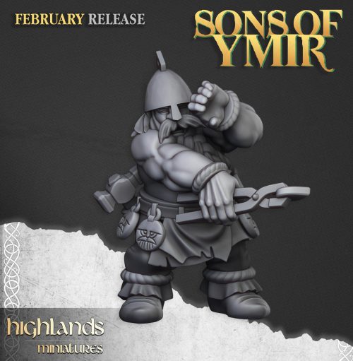 Forja antigua y gran maestro rúnico enano (Ancient Dwarf Forge and Great Dwarf Runemaster)