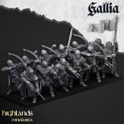 Arqueros de Gallia (Gallian archers)