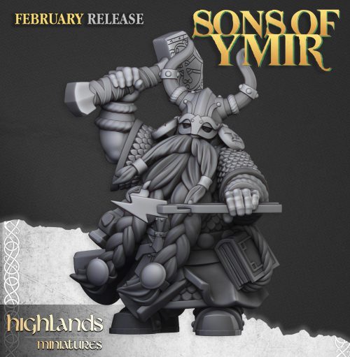 Forja antigua y gran maestro rúnico enano (Ancient Dwarf Forge and Great Dwarf Runemaster)