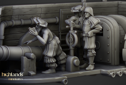 Minis&Deco 3D Prints - El Opinicus de hierro (The Iron Opinicus) - IRON OPINICUS INTERIOR