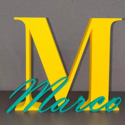 Letras con nombre