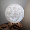 Litofania lunar personalizada