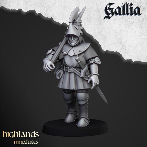 KNIGHT_OF_GALLIA_FOOT_4 Caballeros de Gallia a pie (Knights of Gallia on foot)