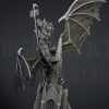 Ezequiel, Señor nigromante en monstruo volador (Ezekiel, Lord necromancer on Flying monster)