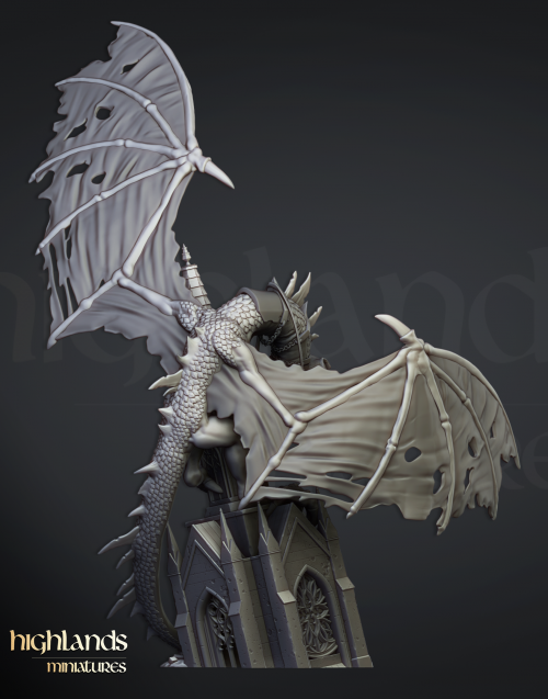 Ezequiel, Señor nigromante en monstruo volador (Ezekiel, Lord necromancer on Flying monster)