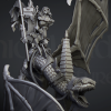 Ezequiel, Señor nigromante en monstruo volador (Ezekiel, Lord necromancer on Flying monster)