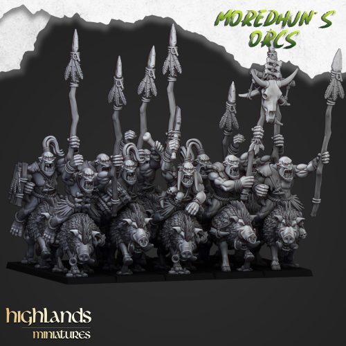 Orcos de las cuevas en montura (Mounted Cave Orcs)