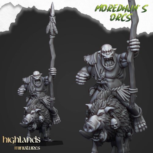 Orcos de las cuevas en montura (Mounted Cave Orcs)